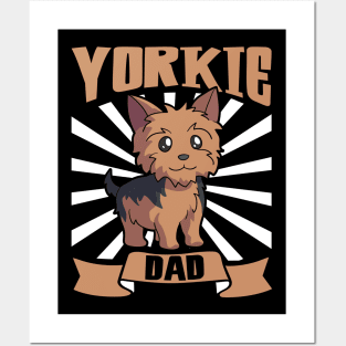 Yorkie Dad - Yorkshire Terrier Posters and Art